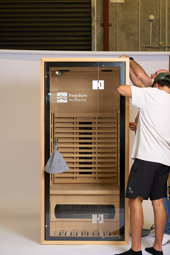 Sauna assembly video